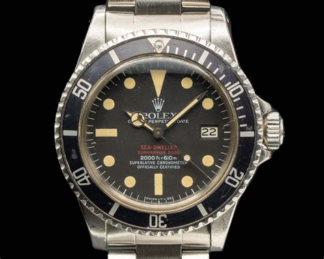 rolex double red sea dweller dial|rolex double red for sale.